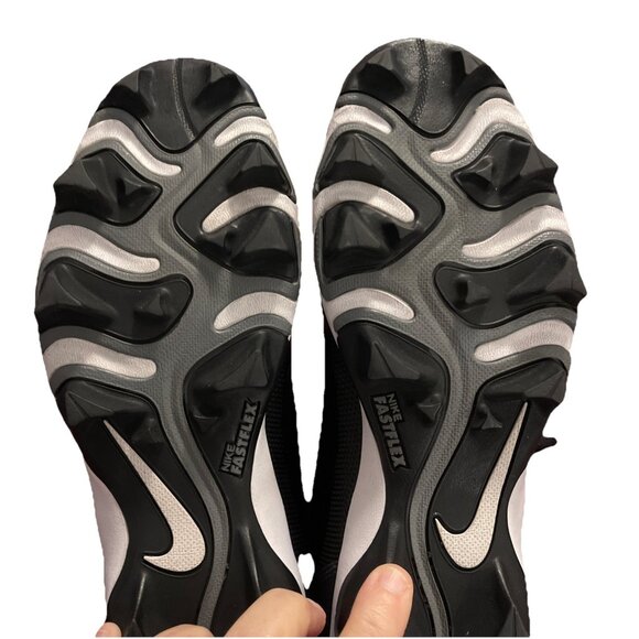 Nike Force Trout 9 Keystone Baseball Cleats Black White FB9728-001 - Men’s 7.5‎ - Picture 8 of 14